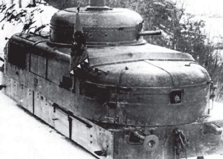 Мотоброневагон бронепоезда №IX, 1916 год